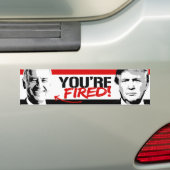 トランプ氏 – バイデン氏あなたは発射 – .png バンパーステッカー (車上)