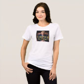 トランプ氏 最高詐欺師 トライブレンドＴシャツ (正面全面)