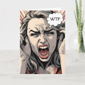 トランプ民主党再選挙に動揺する カード (正面)