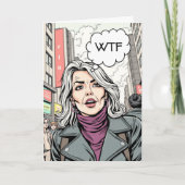 トランプ民主党再選挙に衝撃を受ける カード (正面)