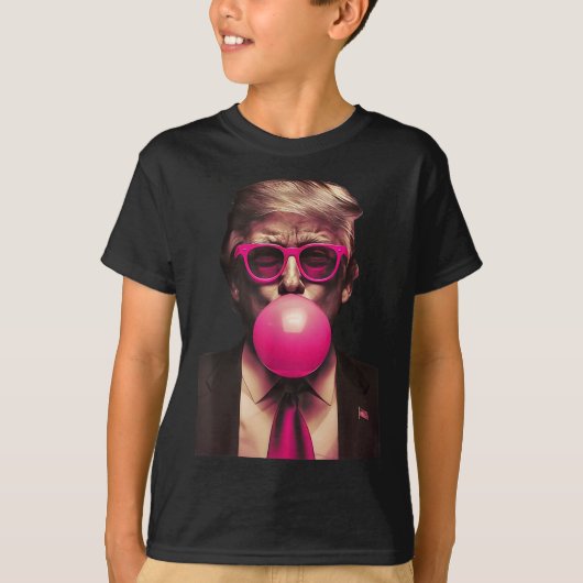 トランプ気泡ガおもしろいム Tシャツ (正面)