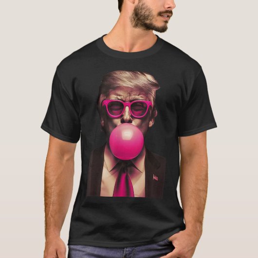 トランプ気泡ガおもしろいム Tシャツ (正面)