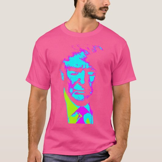 トランプ波 Tシャツ (正面)