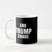 トランプ混乱終了 コーヒーマグカップ (左)