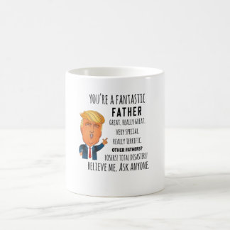 トランプ父おもしろいパパ誕生日父の日 コーヒーマグカップ
