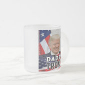 トランプ父さん フロストグラスマグカップ (正面右)