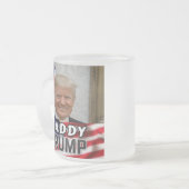 トランプ父さん フロストグラスマグカップ (正面左)