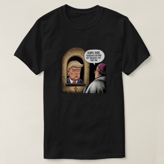 トランプ犯罪 Tシャツ (デザイン正面)