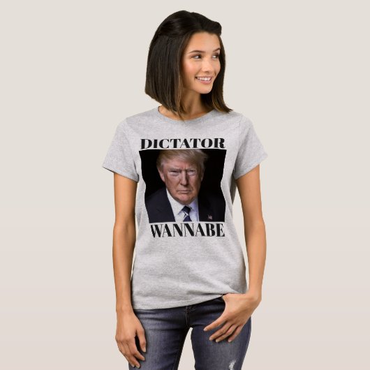 トランプ独裁者ワナベTシャツ Tシャツ (正面フル)