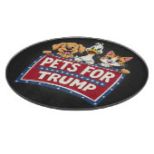 トランプ猫のためのペットMaga犬の選択 カッティングボード (角)