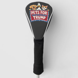 トランプ猫のためのペットMaga犬の選択 ゴルフヘッドカバー