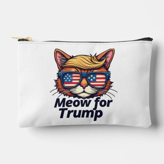 トランプ猫への道のり アクセサリーポーチ (正面)