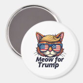 トランプ猫への道のり マグネット (正面/裏面)