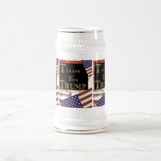 トランプ用のテキスト ビールジョッキ (中央)