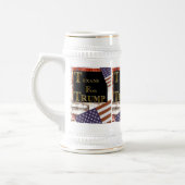 トランプ用のテキスト ビールジョッキ (左)