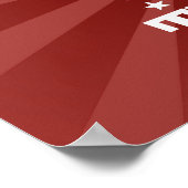 トランプ用のラテン語 ポスター (角)