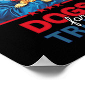 トランプ用の犬 ポスター (角)