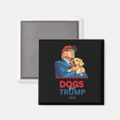 トランプ用の犬 マグネット (正面/裏面)