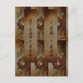 トランプ用スチームパンク ポストカード