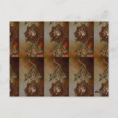 トランプ用スチームパンク ポストカード (裏面)