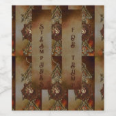 トランプ用スチームパンク ワインラベル (シングルラベル)