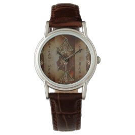 トランプ用スチームパンク 腕時計