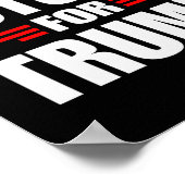 トランプ用 ポスター (角)