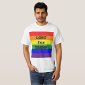 トランプ用LGBT Tシャツ (正面フル)