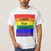 トランプ用LGBT Tシャツ (正面)