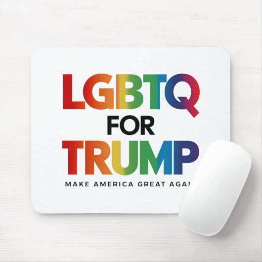 トランプ用LGBTQゲイレズビアン2024 マウスパッド (マウス)