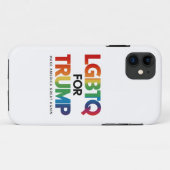 トランプ用LGBTQゲイレズビアン2024 Case-Mate iPhoneケース (裏面(横))