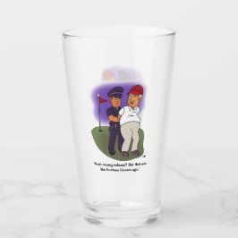 トランプ男達の飲みガラス タンブラーグラス