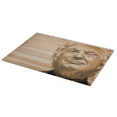 トランプ社長アド文字 カッティングボード (角)