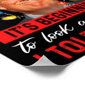 トランプ私が言ったように見え始めている ポスター (角)