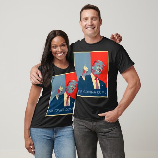 トランプ私はシャツポリティ来ティーのおもしろい引用文 Tシャツ (ユニセックス)