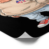 トランプ私は2024年の冷えおもしろいたミーム ポスター (角)