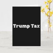 トランプ税 カード (黄色い花)