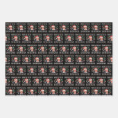 トランプ笑わされるマガララアグリーなクリスマス ラッピングペーパーシート (正面2)