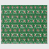 トランプ笑わされるマガララアグリーなクリスマス ラッピングペーパー (フラット)