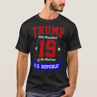 トランプ第19代大統領C Tシャツ