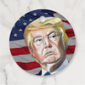 トランプ第45代米国大統領 – 贈り物 フェイバータグ (裏面)