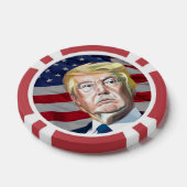 トランプ第45代米国大統領 – 贈り物 ポーカーチップ (シングル)
