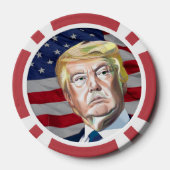 トランプ第45代米国大統領 – 贈り物 ポーカーチップ (裏面)