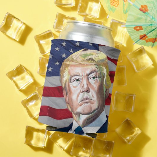 トランプ第45代米国大統領 – 贈り物 缶クーラー (インサイチュ 夏)