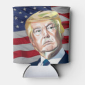トランプ第45代米国大統領 – 贈り物 缶クーラー (正面)