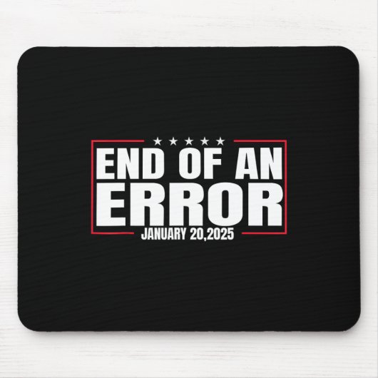 トランプ第47代大統領就任式の日2025年1月 マウスパッド (正面)