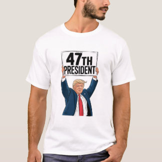 トランプ第47代大統領 Tシャツ