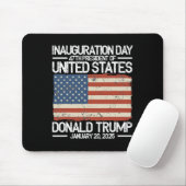 トランプ第47期米国大統領就任式の日2025 マウスパッド (マウス)