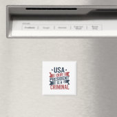 トランプ米国の大統領は犯罪者である マグネット (インサイチュ (食洗機))