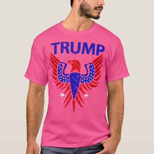 トランプ米国アメリカンバード Tシャツ (正面)
